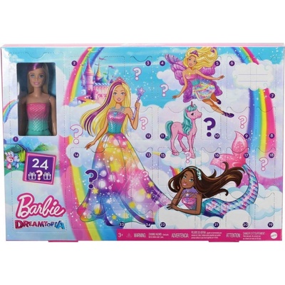 Barbie Adventný kalendár Dreamtopia