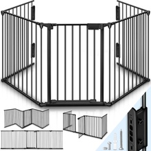 KIDUKU® Bezpečnostní brána 600 cm černá
