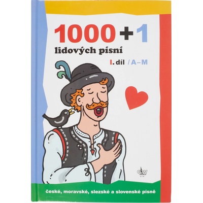 Noty 1000 + 1 lidových písní 1. díl