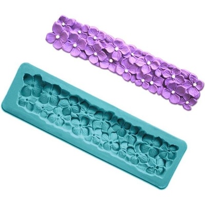 Cakesicq Silikonová formička květiny 17x5cm
