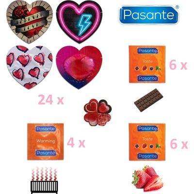 Pasante Valentýnský balíček 40 ks