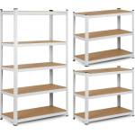 Humberg Метални индустриални стелажи с MDF плоскости 150x75x30cm - товароносимост 625kg (TE4841)