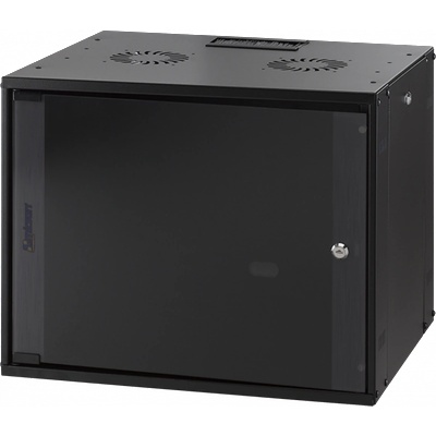 Mirsan MR. WTC09U45DE. 01 : : Сървърен шкаф - 540 x 440 x 450 мм, D=450 мм - 9U, черен (MR.WTC09U45DE.01)