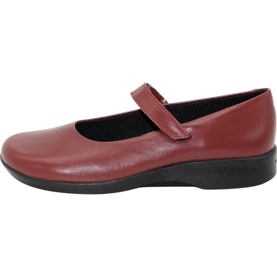 Arcopedico Scala 7151 26 kožené baleríny vínová – Zboží Mobilmania