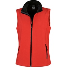 Result dámská softshellová vesta R232F Red