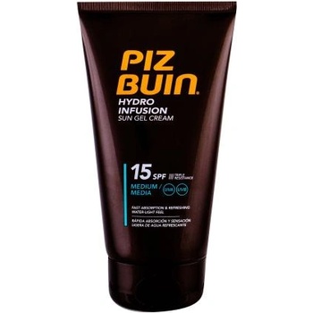 PIZ BUIN Hydro Infusion Sun Gel Cream SPF15 водоустойчив хидратиращ слънцезащитен крем за тяло 150 ml