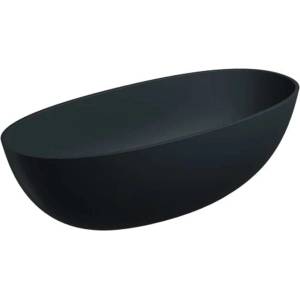 Omnires Shell - Свободностояща вана, 175x78 см, матово черно SHELL175WWBLV (SHELL175WWBLV)