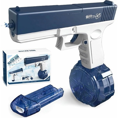 Toybit Automatická vodní pistole Glock se zásobníky modrá