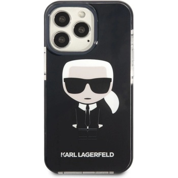 Pouzdro Karl Lagerfeld TPE Full Body Ikonik iPhone 13 Pro černé