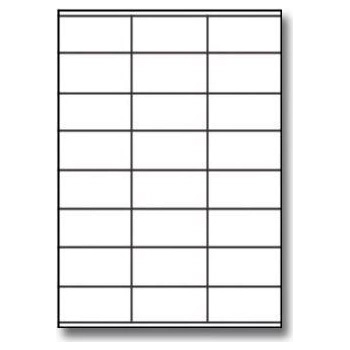 CDRmarket Самозалепващи етикети 52, 5 x 35 mm, 32 етикети A4, 100 листа (R0ECO.0307A)