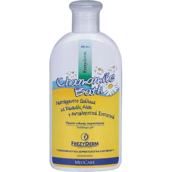 Image 1 of Frezyderm Душ гел за раздразнена и чувствителна кожа Лайка , Frezyderm Baby Chamomile Bath 200ml