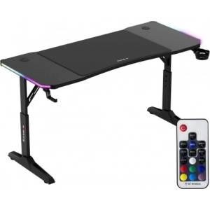 Huzaro Hero 3.6 RGB черно геймърско бюро (HZ-HERO 3.6 RGB BLACK)