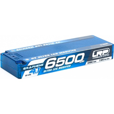 LRP Electronic HV Ultra LCG Modified GRAPHENE-4.1 6500mAh Hardcase Akku 7.6V LiPo 120C/60C