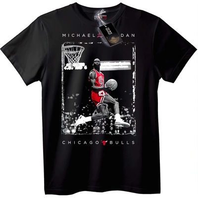 NOONEBRAND Тениска Michael Jordan Chicago Bulls - 2XL, White