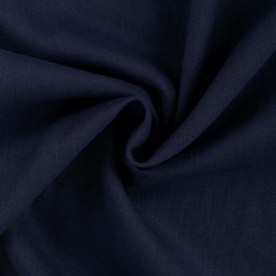 Len FABRICI - Tmavě modrá denim