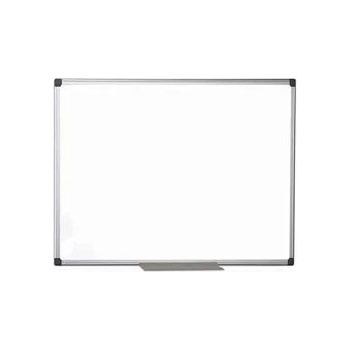 Bi-Office Бяла магнитна дъска с алуминиева рамка 60х90см