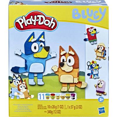 Hasbro Set Play-Doh Play-doh Bluey Make'n Mash Costumees (f4374)