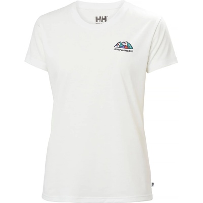 Helly Hansen Дамска тениска Helly Hansen Women's Skog Graphic Tee T-shirt - White - размер XS (916-5628-0311)