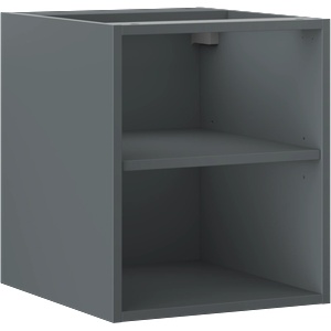 Mexen Box-A Отворен шкаф с рафт 40 см, графит мат - 91AX2-0400-470-0-66 (91AX2-0400-470-0-66)