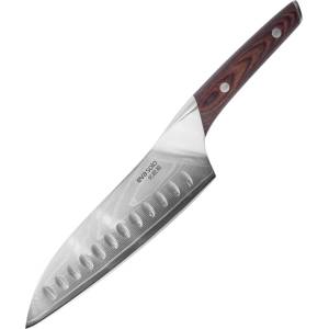 Eva Solo Нож Сантоку NORDIC KITCHEN 18 см, кафяв, Eva Solo (ES515412)