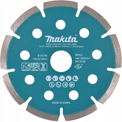 Diamantový kotouč Makita 125x22,23 GRANIT - B-53796