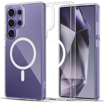 Tech-Protect Magsafe Калъф за Samsung S25 Ultra, Tech-Protect Clear Mag Cover Case, Прозрачен (5906302322367)