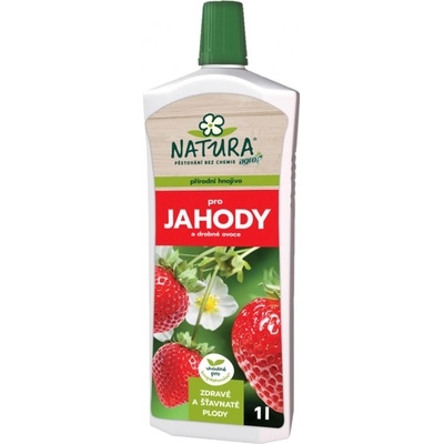 NATURA přírodní hnojivo na jahody a drobrné ovoce 1 l