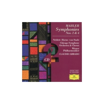 Mahler - Symphonies Nos.2 & 4 Abbado 2 CD