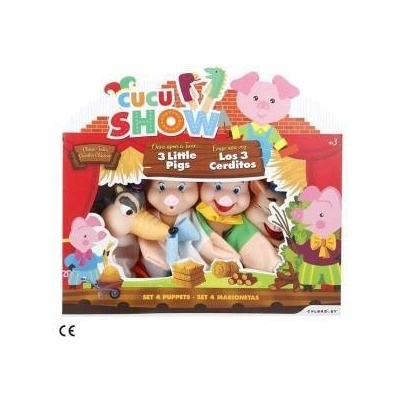 BigBuy Kids Плюшени Играчки 3 Little Pigs