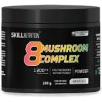 Skill Nutrition 8 Mushroom Complex | Lion's Mane, Cordyceps, Reishi, Chaga, Shiitake, Maitake, Tremella & King Trumpet [200 грама] Натурален