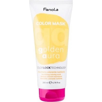 Fanola Color Mask farebné masky Golden Aura zlatá 200 ml