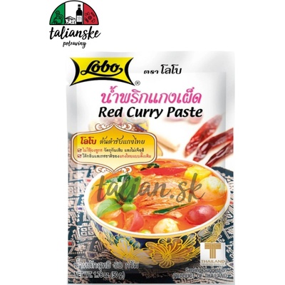 Lobo Červená kari pasta 50 g