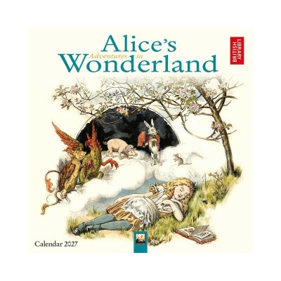 British Library: Alice's Adventures in Wonderland Mini Wall Art 2027