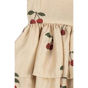Konges Sløjd разкроена рокля FANYA CHERRY DRESS (KS106013.9BY2)
