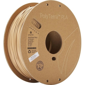 Polymaker PolyTerra PLA Peanut - 1, 75 mm / 1000 g (PM70909)