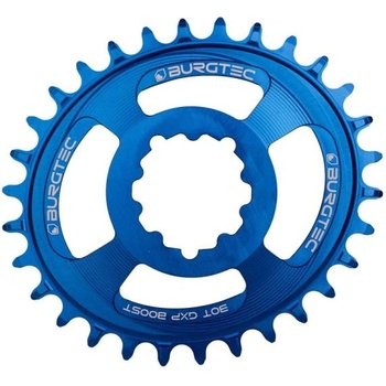 Burgtec Плоча BURGTEC Oval GXP Boost 3 - Син 32T