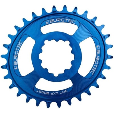 Burgtec Плоча BURGTEC Oval GXP Boost 3 - Син 32T