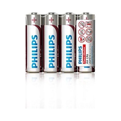 Philips Батерии Philips LR6P4F/10, AA, LR6, 1.5V, 4бр (LR6P4F/10)