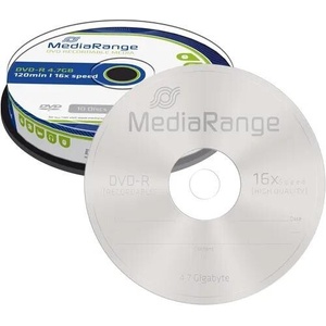  DVD-R MediaRange 4, 7GB 16x SPINDL (DVDMR16SP-MR444)