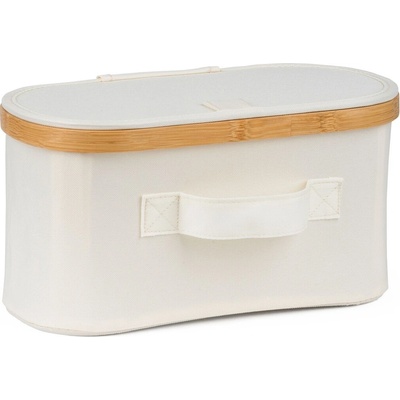 G21 Úložný box 30 x 15 x 15 cm bambusový s víkem béžový