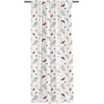 Butter Kings Бяла завеса от памучен сатен 110x250 cm Toadstools - Butter Kings (CHDC4_curtain)