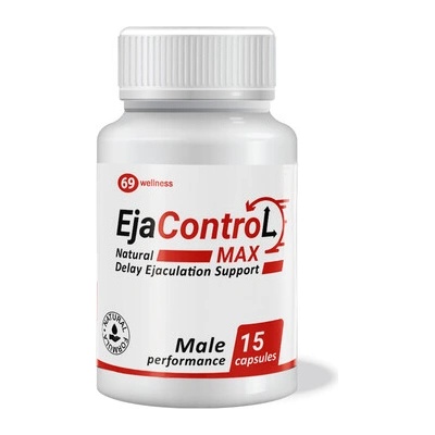 Задържащи капсули за мъже EjaControl Max - 15 капсули