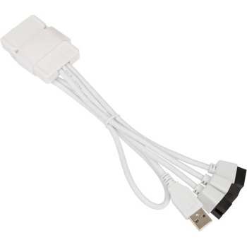 Lian Li USB Хъб Lian Li PW-U2TPAB USB 2.0 1-към-3 Hub - Бяло - G89. PW-U2TPAW. 00 (G89.PW-U2TPAW.00)