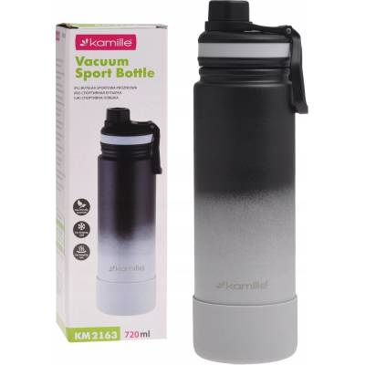 Kamille termohrnek velký ocelový vzduchotěsný 720 ml lila