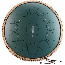 Hluru Tongue drum Round 13 tónov 14" Minerálna zelená
