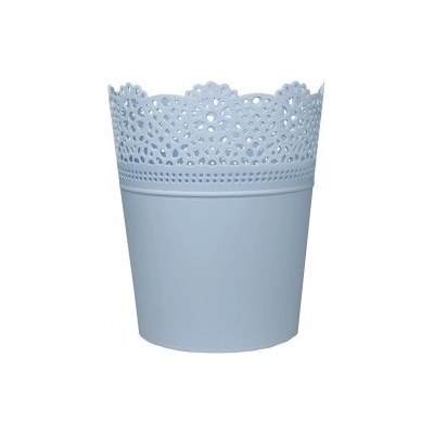 Trebor Kvetináč LACE bledomodrá 18x21cm