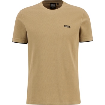 Barbour International Тениска Barbour International Mens Eamon Pique T-Shirt - Coriander BE74