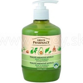 Green Pharmacy Aloe a Avokádo tekuté krémové mydlo zvlhčujúce pokožku 460 ml