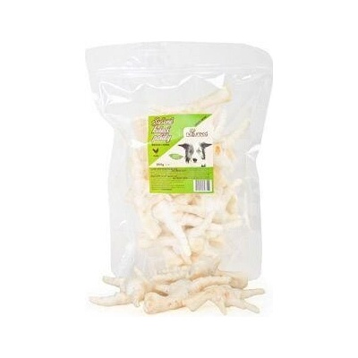 NATURECA pochúťka Kuracie labky sušené kalciové 250 g