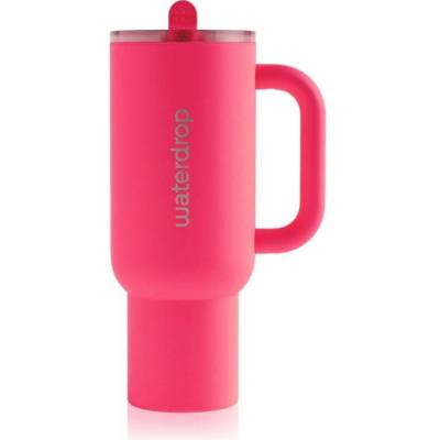 Waterdrop Explorer Tumbler nerezový tumbler s brčkem (limitovaná edice) Neon Pink 1 ks